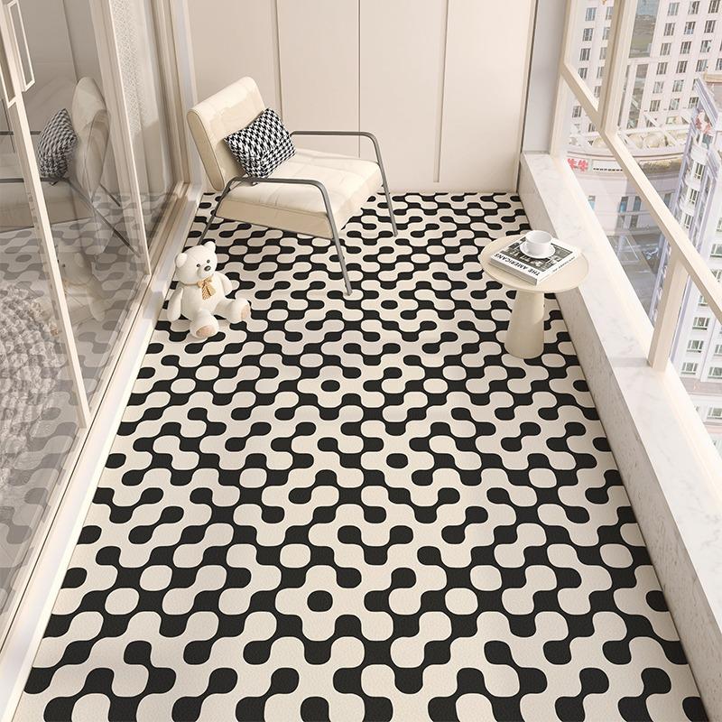 Home Decor Floral Area Rugs for Living Room Cute Kids Room Print Carpet Vintage Machine Washable Floor Mat Soft Non-slip Tapis