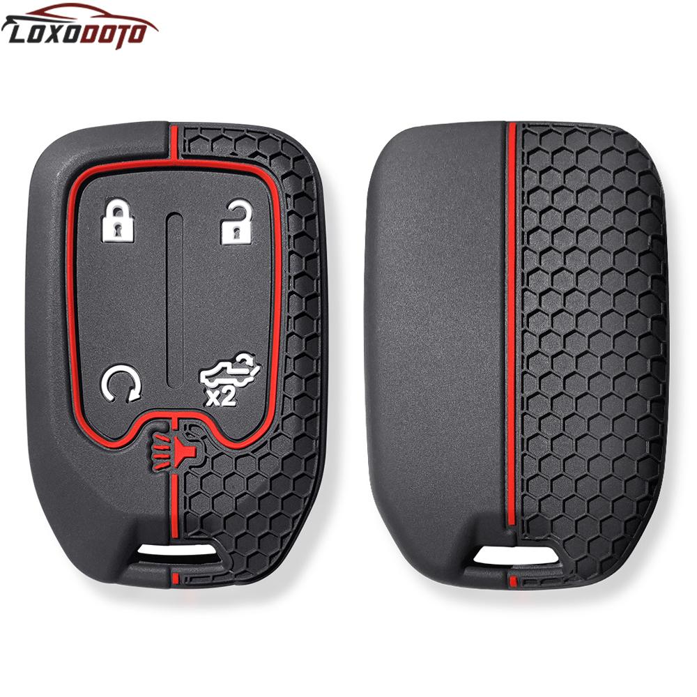 

Силиконовый чехол для автомобильного брелока для CHEVROLET Silverado Suburban для GMC Sierra 1500 2500HD 3500HD Terrain Acadia 2020 2021 2022