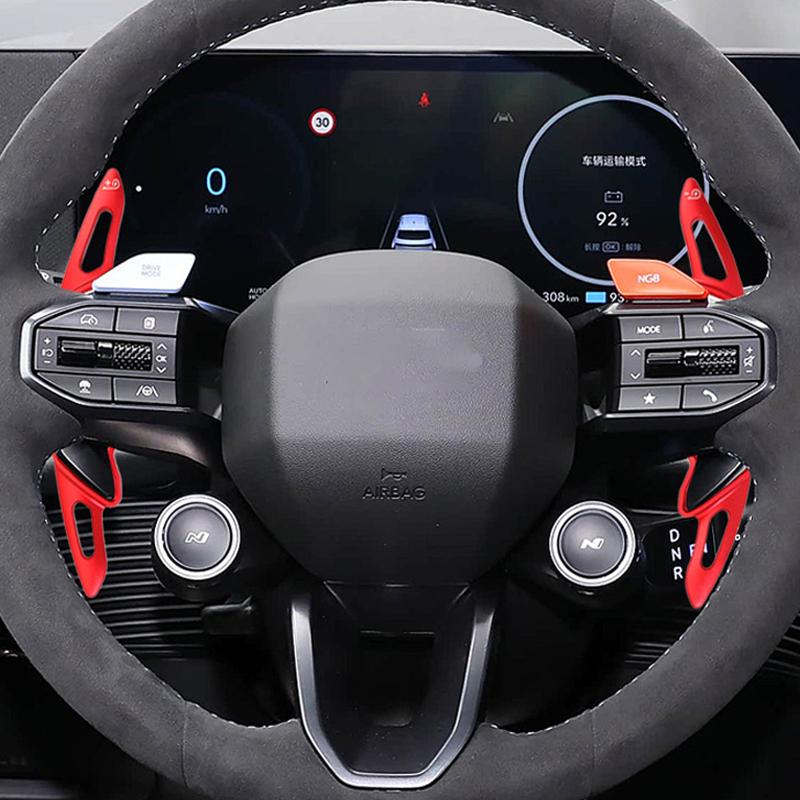 For Hyundai Ioniq 5N Ioniq 6N 2024 2025 2026 Car Steering Wheel Paddle Shifters Aluminum Shift Paddle DSG Extension
