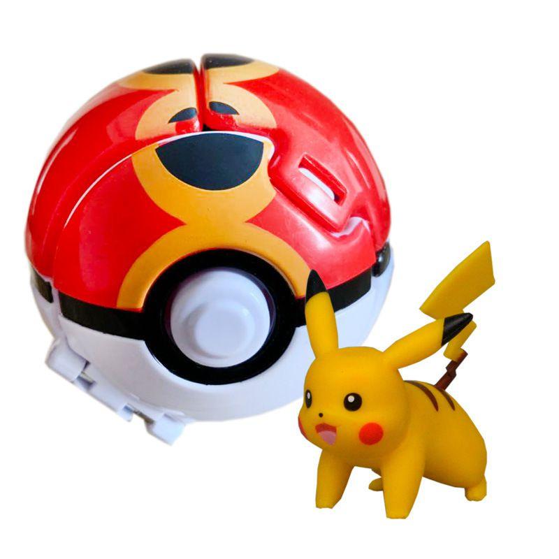 Mon Action Figure Model Toys Pikachu  Charmander Rockruff Litten