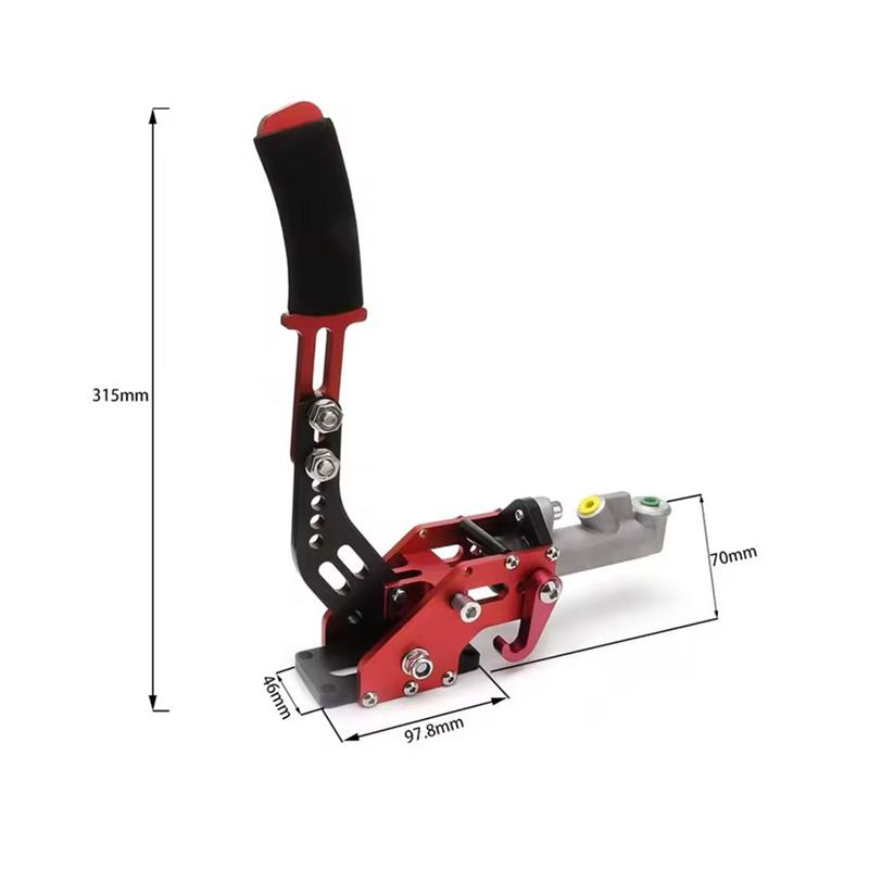 Car Modification Racing Drift Hand Brake Competitive Hydraulic Handbrake Parking Brake Drift Game Black