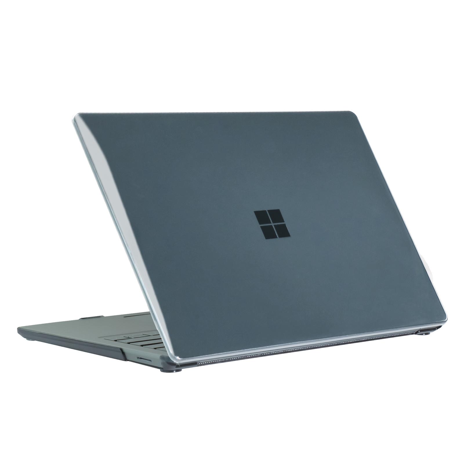 

Для Microsoft Surface Laptop 3/4/5 (1868/1951) Металлическая версия Жесткий ПК Кристальная защитная крышка Ударопрочный Чехол для ноутбука Black