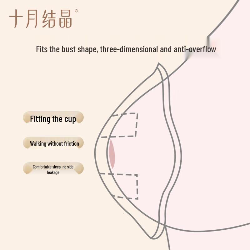 October Crystal Disposable Breast Pads