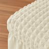 Floral Chair Cover for Dining Room Banquet Chair Slipcover Stretch Chair Cover with Skirt Elastic Wedding Decor