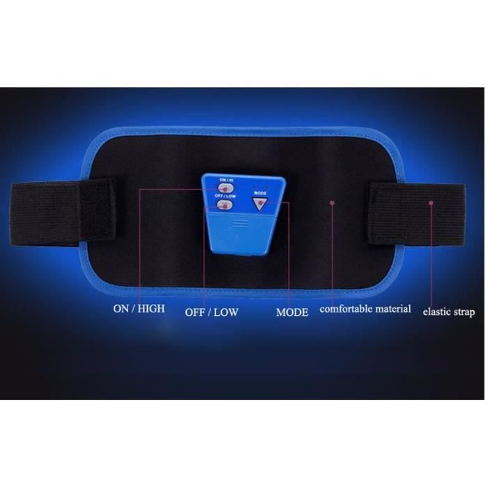 Minceur Massage Ceinture AB Gymnic Électronique Corps Exercice Ceinture Santé Soins De Muscle Bras/jambe/Taille Abdominale Massager