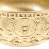 1Pcs Treasure Bowl Ornament Brass Wealth Bowl Decor for Home Office Shop Temple Luck Prosperity Feng Shui Gift