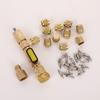 Valve Core Remover Installer with Dual Size SAE 1/4 & 5/16 Port Air Conditioning Line Repair Tools for HVAC R32 R410A