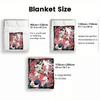 Anime thin Flannel Blanket for Bedrooms,Living Rooms,Sofas Blankets,Offices,Lunch Breaks,Picnics,blankets fluffy