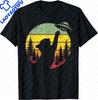 Retro Vintage UFO Desert Abduction Design | Alien Spaceship T-Shirt Mens Clothing Funny Shirt Print On Demand Camiseta Hombre