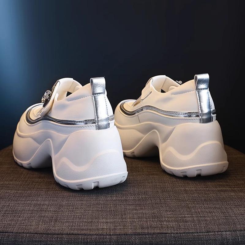 Roman Sandals Women's Outer Wear New Thick-soled High Casual Shoes Breathable Non-slip Beach Fashion Sandals Women's Tide