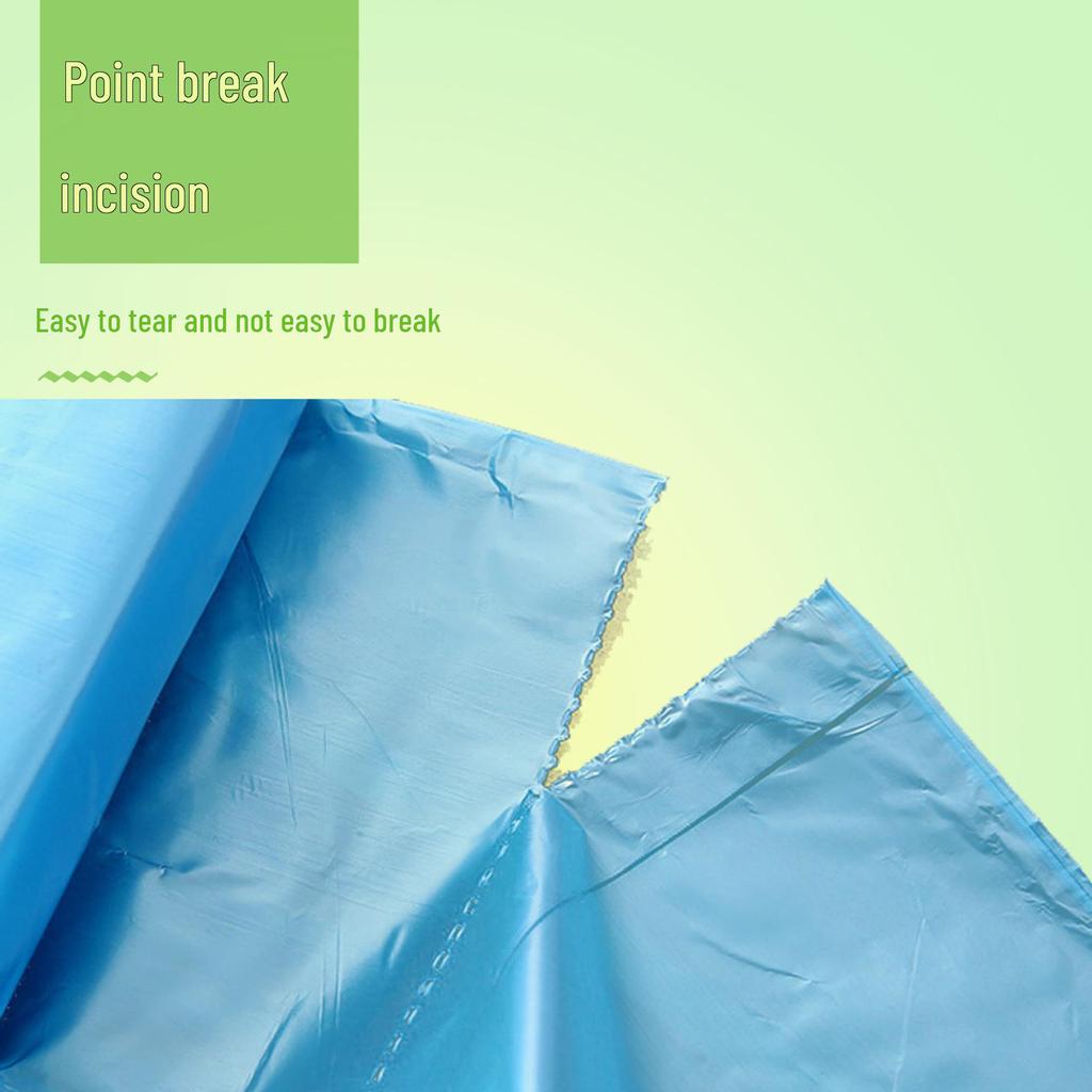 Müllbeutel mit flachem Mund 45x50cm für Wohnheim-, Büro- und Küchengebrauch - Super kosteneffiziente Plastikmüllbeutel