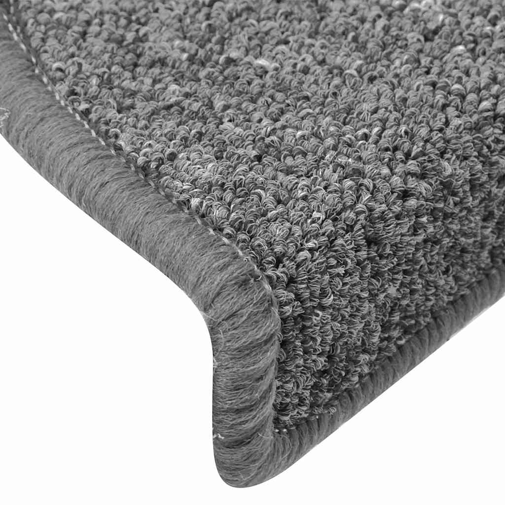 Step Mats 30 Pcs. 65 X 24 X 4 Cm Dark Gray Semi Circular Large