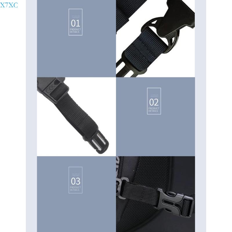 X7XC Backpack Chest Strap Add on,Adjustable Backpack Sternum Strap Chest Belt for Schoolbags with Quick Release Buckles