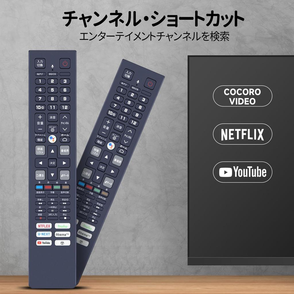 TV-Fernbedienung RC610JJR1 für TCL TCL TV-Fernbedienung mit Sprachfunktion TCL-Fernbedienung "06-BTZNYY-ARC610B"