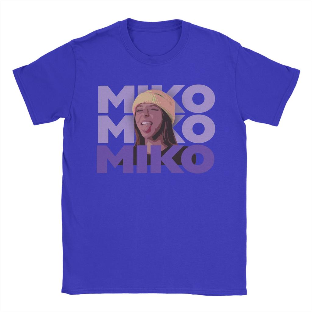 Singer Young Miko Rapper T Shirt for Men 100 Cotton Vintage TShirt Round Collar Tees Short Sleeve Tops Summer