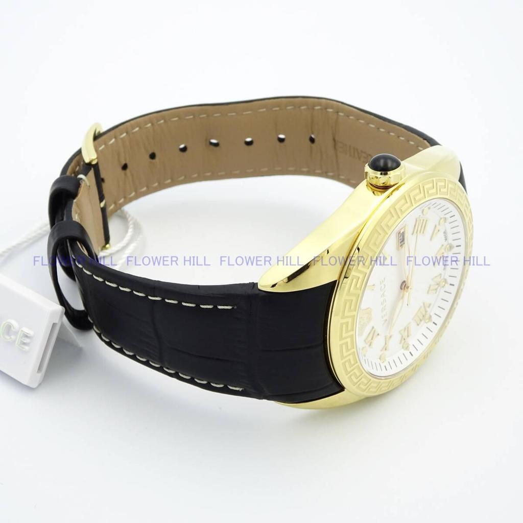 Used Versace Watch Men's Quartz V-SPORT V-Sport 2 VFE130015 White Gold Laser Band