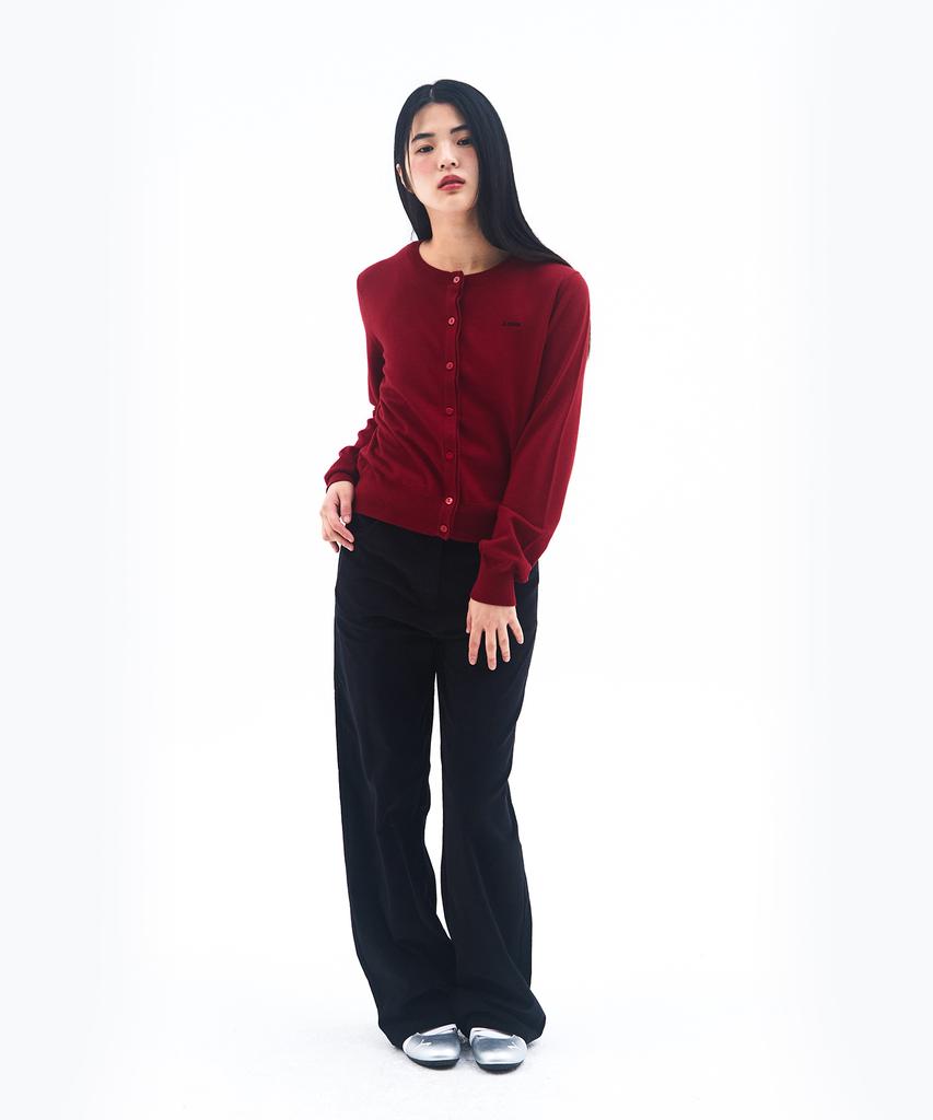 AMES-WORLDWIDE Corduroy Easy Pants Black