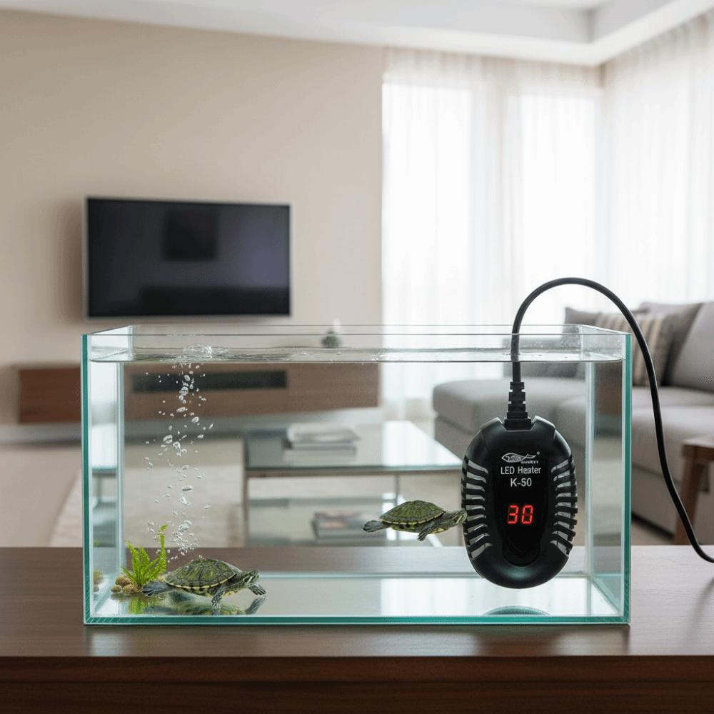 Automatic Temperature Aquarium Heater LED Digital Display Adjustable Submersible Heater Thermostat Control Precise Temperature