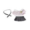 Available: 10CM Star Doll Clothes - Cotton Kindergarten Uniform, Thai School Skirt, Figure Accessories, Replacement Outfit.