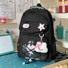 Schoolbag New Large-capacity College Style Schoolbag Girls Korean Version Pain Bag Ins Wind Shoulder Bag Japanese Versatile Casual Backpack