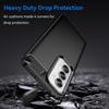 For Oppo Reno12 Pro 5G (Global) Case Carbon Fiber Texture Brushed TPU Phone Cover