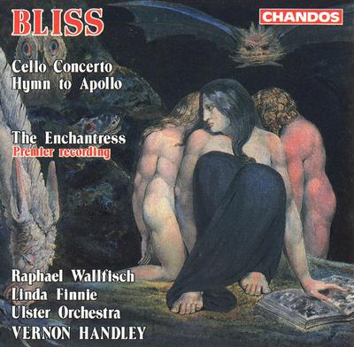 CD BLISS, HANDLEY; ULSTER ORCHESTRA - Cello Concerto / Hymn To Apollo CHAN8818 Chandos 1991 UK Classical Used