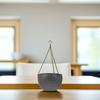 2Pcs Plastic Hanging Planter Basket Round Wall Mounted Flowerpot for Small Plants Succulents Indoor Outdoor Decoration Stylish