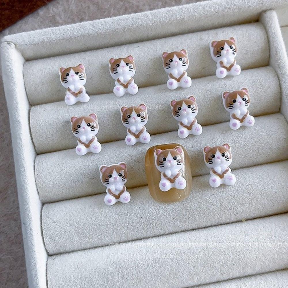 Little Fish Series Nail Art Charms DIY Craft Nail Decorations Resin Designer Charms for Nail Art