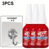 243 Blue Threadlocker Adhesive (Equivalent to Loctite) Anti-vibration and Anti-loosening Adhesive For Metal Threaded Assemblies High Temperature and