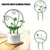 5Pcs Indoor Climbing Plant Trellis Small Trellis for Potted Plant Outdoor Plastic Garden Trellis Plant Support Trellis