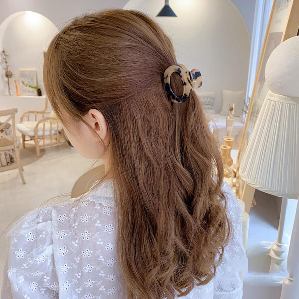 Sweet Mini Acetate Hair Clip for Women Girls Hair Claw Chic Barrettes Crab Hairpins Styling Claw Clips Fashion Hair Accessories