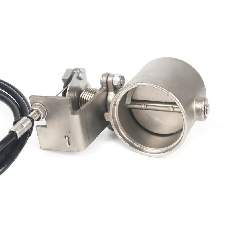 51MM / 2 Zoll Abgasregelventil Für Motorrad-Auspuffrohr Manuelles Bedienventil-Kit Universeller Mehrwinkel-Modus