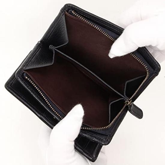 Portfel składany z zamkiem L Tosca Brown [Genten]