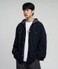 SLOW RECORD HOUSE Nylon Hoodie_Black