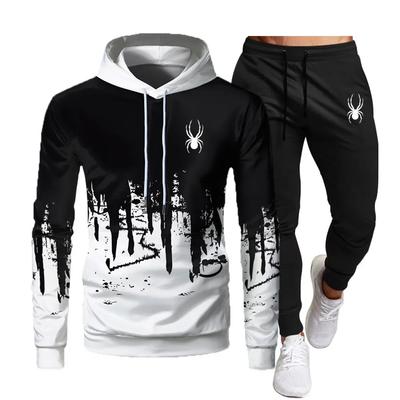 Herbst und Winter Hoodie Anzug Herrenmode Hoodie Marke Hose Casual Jogginganzug Sportswear Sweatshirt