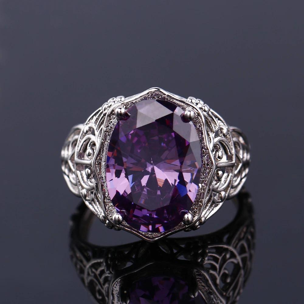 

Genuine Rainbow Fire Mystic Topaz Ring Silver Plating Ring Fine Jewelry Gift for Women Lady Girls Wholesale 6