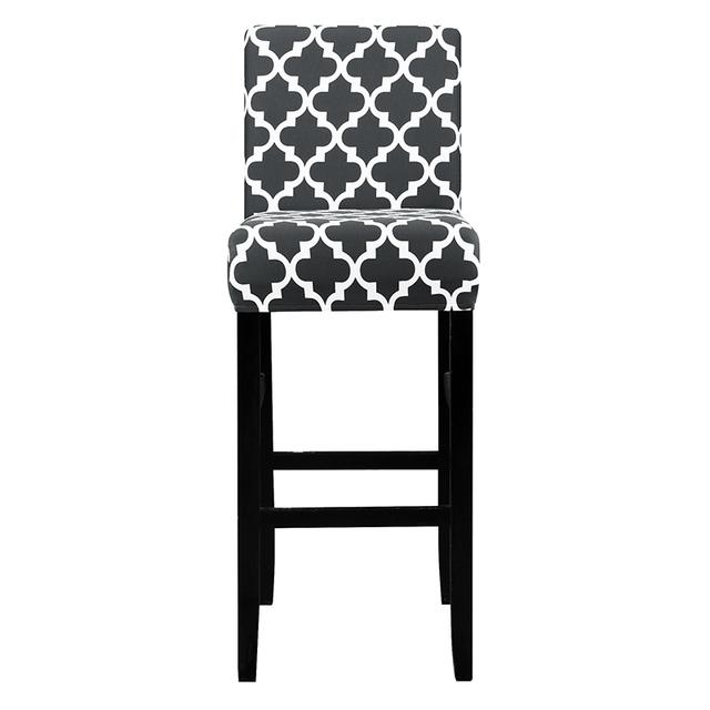 

Чехол для барного стула с принтом, эластичный чехол небольшого размера, современный табурет с принтом, моющиеся съемные чехлы для вечеринки, дома, бара в отеле 4PC