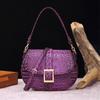 New Fashionable Alligator Pattern Shoulder Bag High-quality Retro Handbag All Match Women's Armpit Swagger Bags