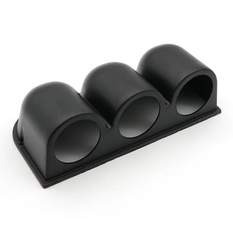DRAGON GAUGE 52mm Car Gauge Pod Universal Black Single Double Triple Car Meters Holder for 2 Inch 52mm Gauges