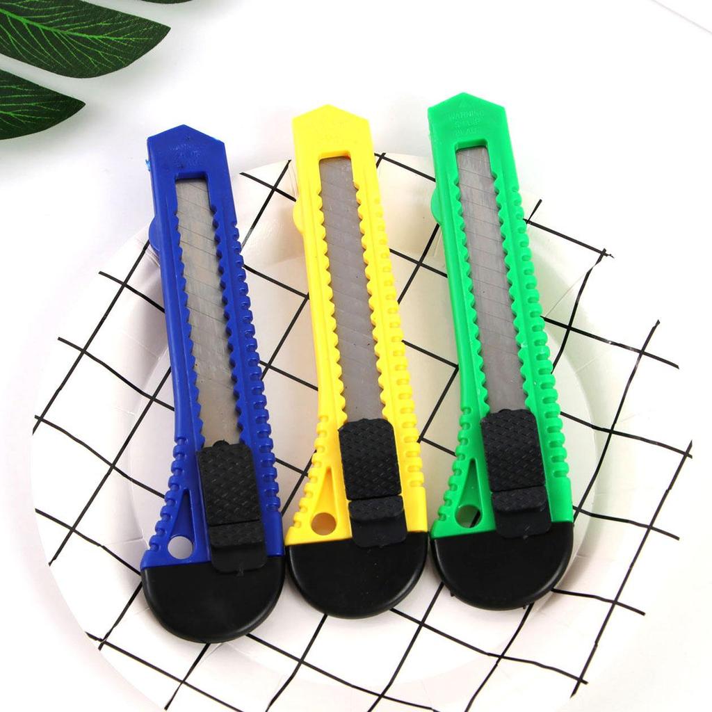 Large 18mm Stainless Steel Craft Knife for Office and Paper Cutting