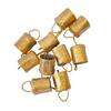 ABWR-10 Pcs Vintage Hanging Bells Christmas Decorations Bells For Home Decor, Cow Bells Decoration With Rope Style B Easy Instal