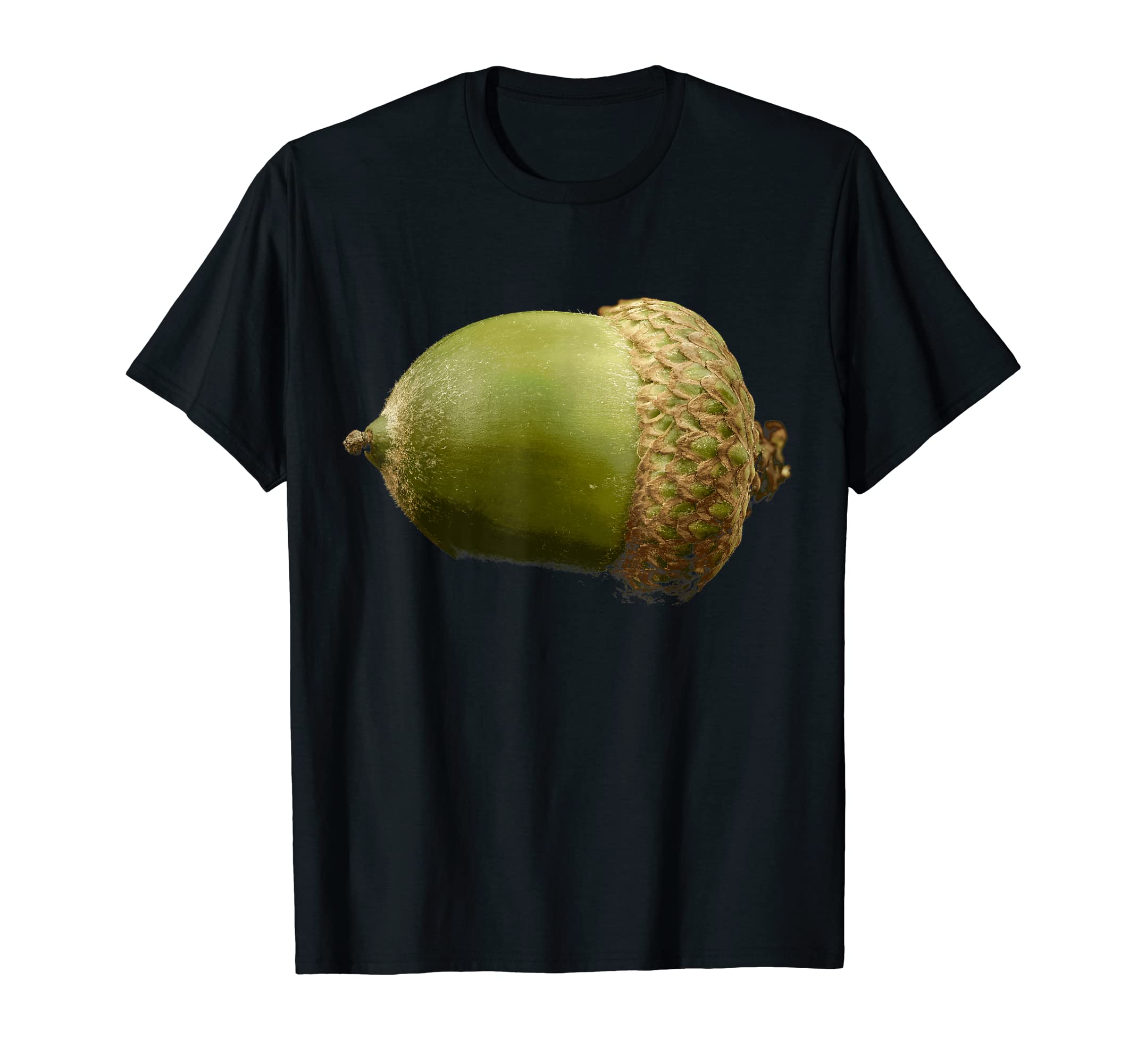 

Acorn Nut Large Acorn Costume Easy to Eat Halloween T-Shirt чорний