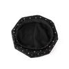 Vintage Beret Women Spring Summer Thin Painter Hat, Face Slimming Pumpkin Hat Female