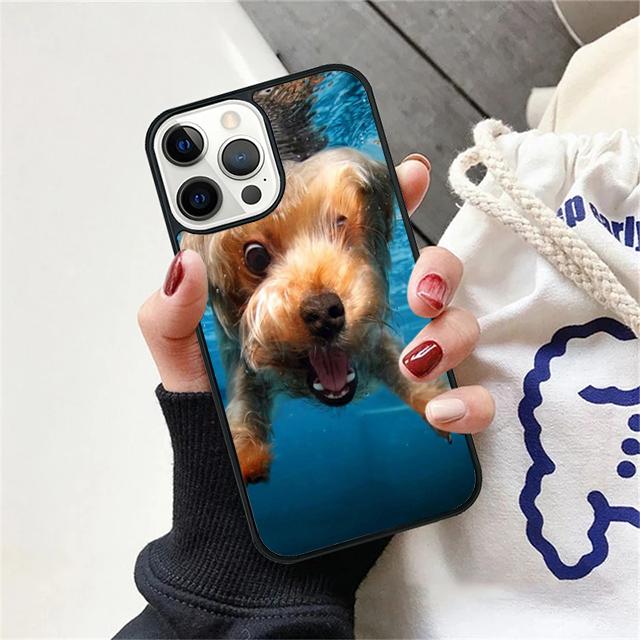 Yorkshire Terrier Yorkie Dog Coque Shell For iPhone 17 Air 15 16e 14 13 12 Pro Max 11 Pro Max Plus Phone Case Cover