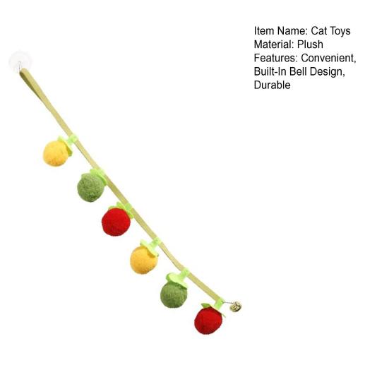 Juteboll Kattleksak med Pip Liten Extra Stor Självunderhållningsboll för Tandfällning Biter Naturlig Sisalleksak för Innekatter & Kattungar