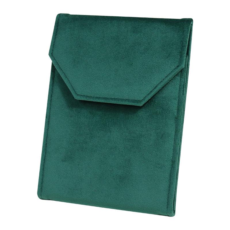 Samt Perlenkettenbeutel, modische Pulloverkettenhülle, Kettenaufbewahrungsbeutel, kreative Schmuckverpackungsbox