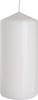 Candle Cylinder White Communion Wedding Bispol 7x15cm