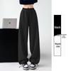 Women's High Waist Wide-Leg Sweatpants: 2025 American Spring/Autumn Style Joggers