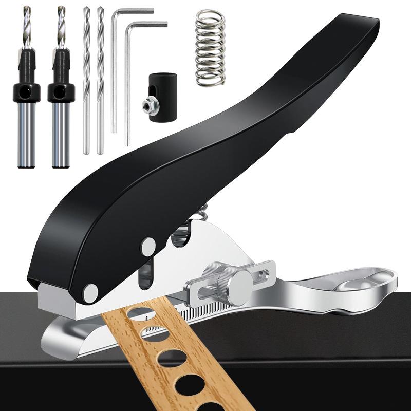 Handheld Cross-Border Sealing Strip Puncher - Flat Angle Woodworking Pliers with Metal Handle