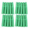 100Pcs M6 Expansion Pipe Plastic Wall Plug Fixing Expansion Tube Accessory Green